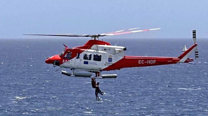 Hubschrauber-Rettung-Fuerteventura