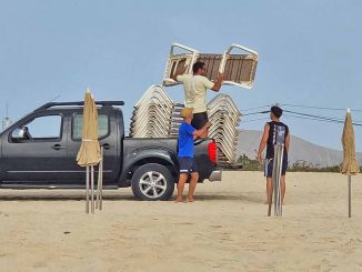 Liegen Strand RIU Oliva Beach Fuerteventura