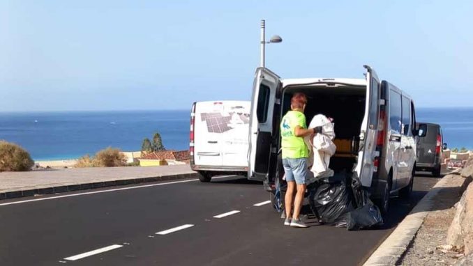 Erneute „Schockreinigung“ im Süden von Fuerteventura 2 Schockreinigung La Cornisa 3