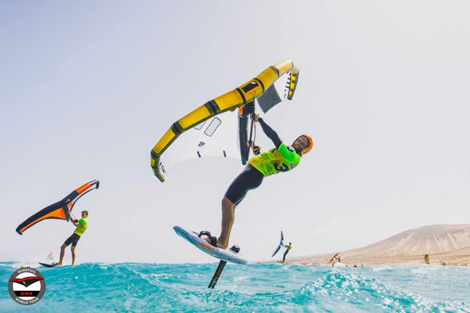 Erster Wettkampftag des GWA Wingfoil World Cup 2023 auf Fuerteventura 1 Wingfoil Fuerteventura 2