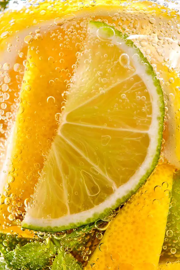 Zitrone Orange Wasser