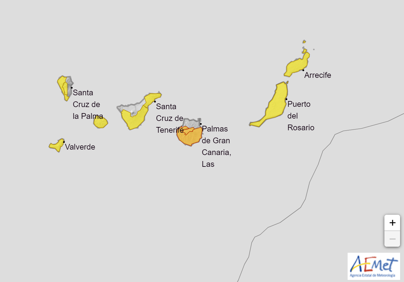 Fuerteventura-Wetter bis 41 Grad: AEMET warnt vor Hitze und Calima 1 image