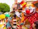 Tran Tran Chanita Clown Festival Umzug Fuerteventura