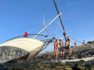 Gestrandetes Segelboot Fuerteventura 1