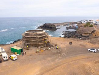 Der Torre del Tostón im Norden von Fuerteventura wird renoviert 1 Torre del Toston Renovierung