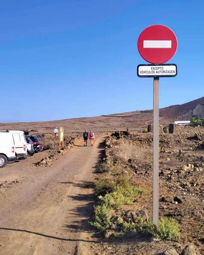 Durchfahrt verboten Schild Calderon Hondo