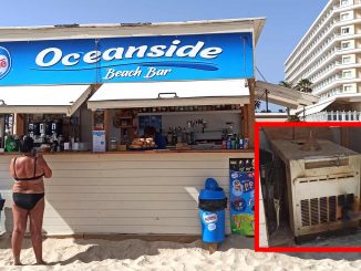 Urlauber beschweren sich über lärmenden und stinkenden Strandkiosk vor Hotel RIU Oliva Beach 1 Kiosk Ocean Side Bar Generator