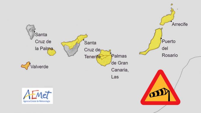 Fuerteventura-Wetter: AEMET warnt vor Calima und Starkwind 1 Sturmwarnung Kanaren 24.01.2024