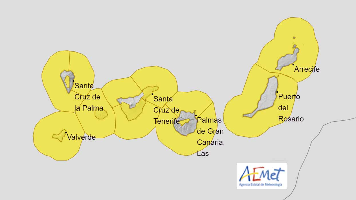 Wellenwarnung für Fuerteventura und alle anderen Kanarischen Inseln 1 AEMET Wellenalarm