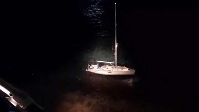 Segelboot-Lobos-auf-Grund