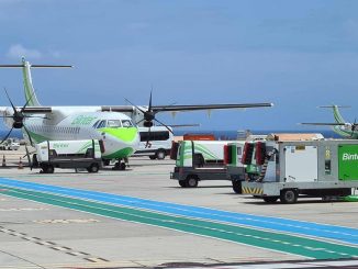 Binter Flugzeug