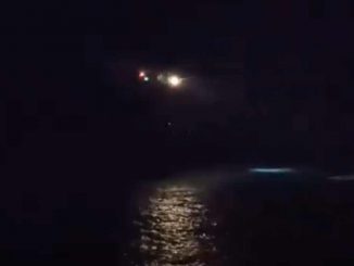 Hubschrauber Ajuy Nacht