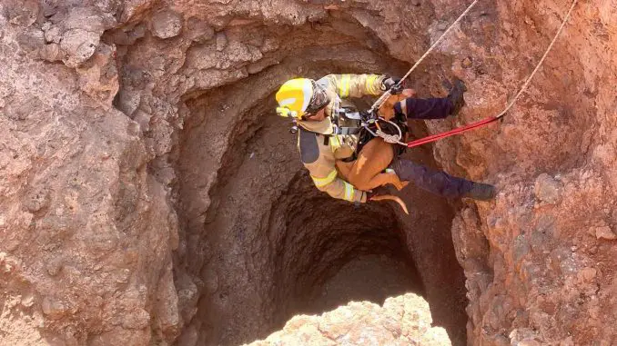 Hund-Brunnen-Feuerwehr-Fuerteventura