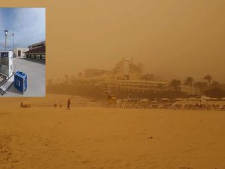 Messstation Fuerteventura Calima