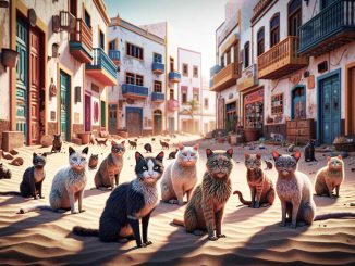La Oliva startet Kampagne zur Kontrolle verwilderter Katzenkolonien im Norden von Fuerteventura 1 Corralejo Katzen