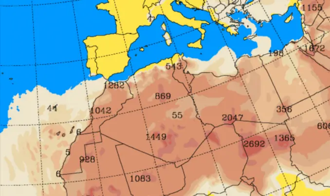 Fuerteventura-Wetter: extremer Temperatursprung zur ersten Hitzewelle des Jahres und Calima 2 image