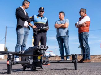 Drohne Polizei La Oliva Fuerteventura