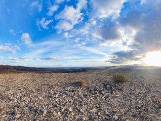 Sonne Wolken Ebene La Pared