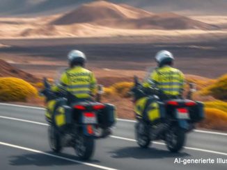 Motorrad Guardia Civil AI