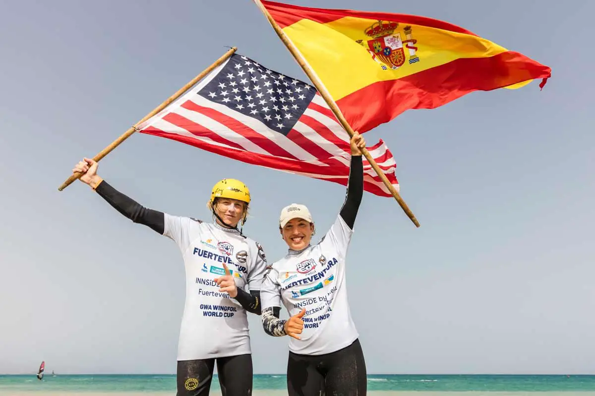 Wingfoil Worldcup auf Fuerteventura geht zu Ende und die Windsurfer übernehmen die Playa de Sotavento 1 Sieger Wingfoil Freestyle