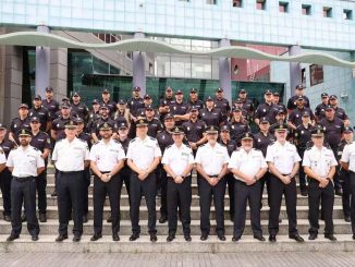 neue Polizisten Nationalpolizei
