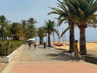 Jandia Promenade vor Robinson