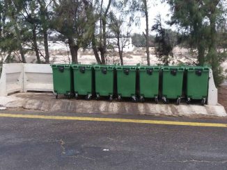 Neue Muellcontainer Costa Calma