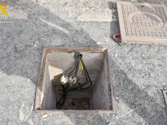 Erdleiter gestohlen Caleta de Fuste