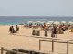 Urlauber Strand Jandia Morro