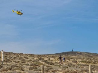 Rettungshubschrauber Fuerteventura La Pared