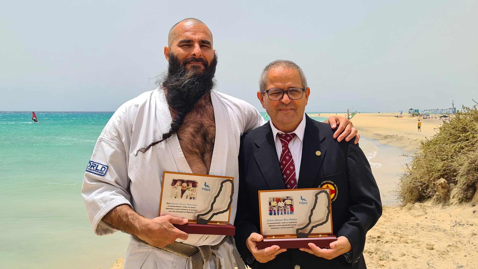 Karate-Kämpfer Alejandro Navarro von Fuerteventura wird Vize-Europameister in Polen 1 Alejandro Navarro Shihan Antonio Roca