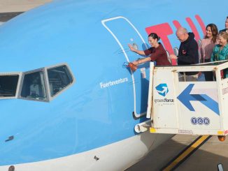 Taufe Flugzeug TUI