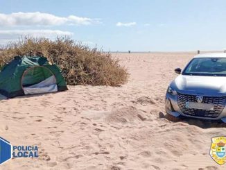 Auto Zelt Strand Corralejo