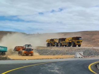 Autobahn Baustelle Fuerteventura