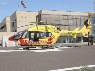 Hubschrauber Krankenhaus Fuerteventura