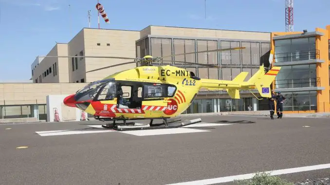 Hubschrauber-Krankenhaus-Fuerteventura