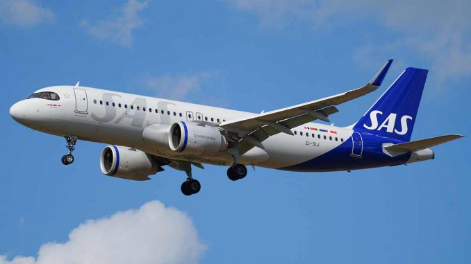 SAS-Flugzeug
