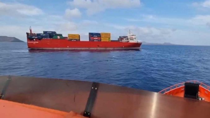 Canarias-Express-Containerschiff-Lanzarote