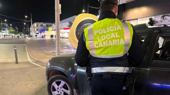 Festnahme-Autofahrer-Policia-Local-La-Oliva