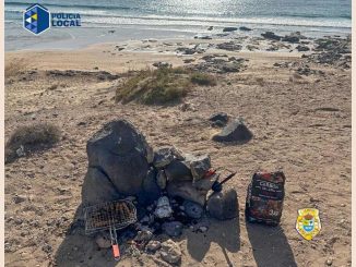 Grillen am Strand auf Fuerteventura verboten