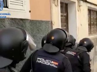 Policia Nacional Festnahme