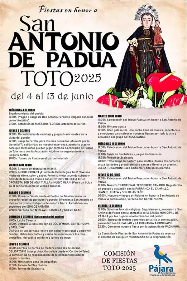 San Antonio Toto 2025