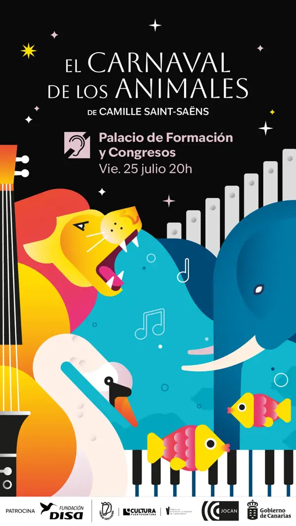 Cartel JOCAN carnaval de animales web