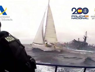 Drogen Segelboot Verfolgung