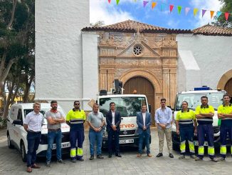 Reparatur Team Strassenbeleuchtung Pajara 1