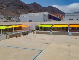 Sonnensegel CEIP Morro Jable Fuerteventura