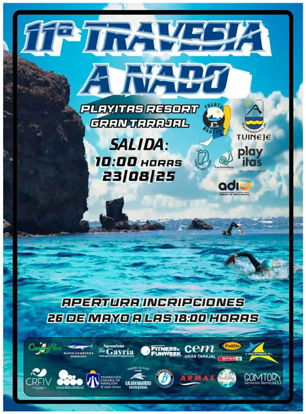 travesia nado Playitas