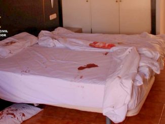 Blutige Bettwaesche Hotel Monica Beach Fuerteventura