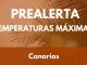 Prealerta Temperaturas Maximas
