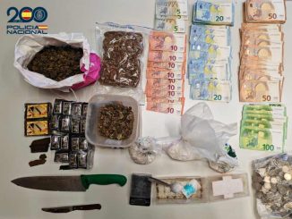 Beschlagnahmte Drogen Puerto del Rosario